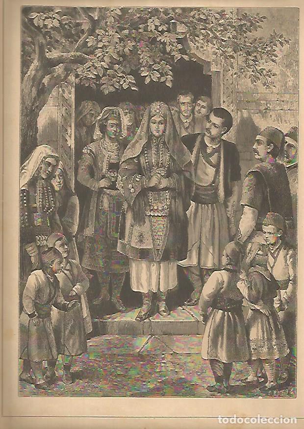 Postales: LAMINA 13422: Una boda en Serbia - Varios
