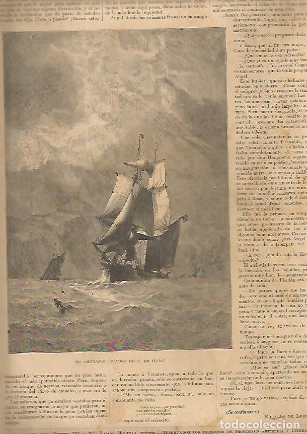 Postales: LAMINA 13417: Un chubasco, por F. de Haas - Varios