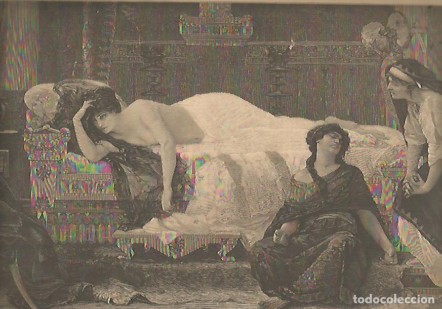 Cartes Postales: LAMINA 13438: Muerte de Fedra, por Cabanel - Varios
