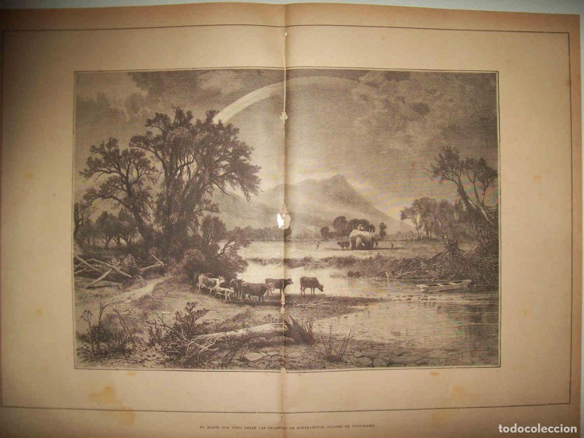 Postcards: LAMINA 13535: El Monte Tom desde las praderas de Northampton, poor Woodward - Varios