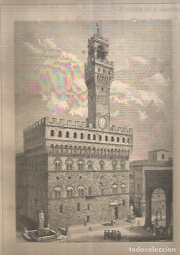 Cartes Postales: LAMINA 13520: Palacio Viejo de Florencia - Varios