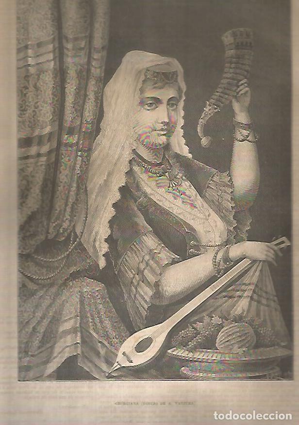 Cartes Postales: LAMINA 13512: Georgiana, por A. Vaujura - Varios