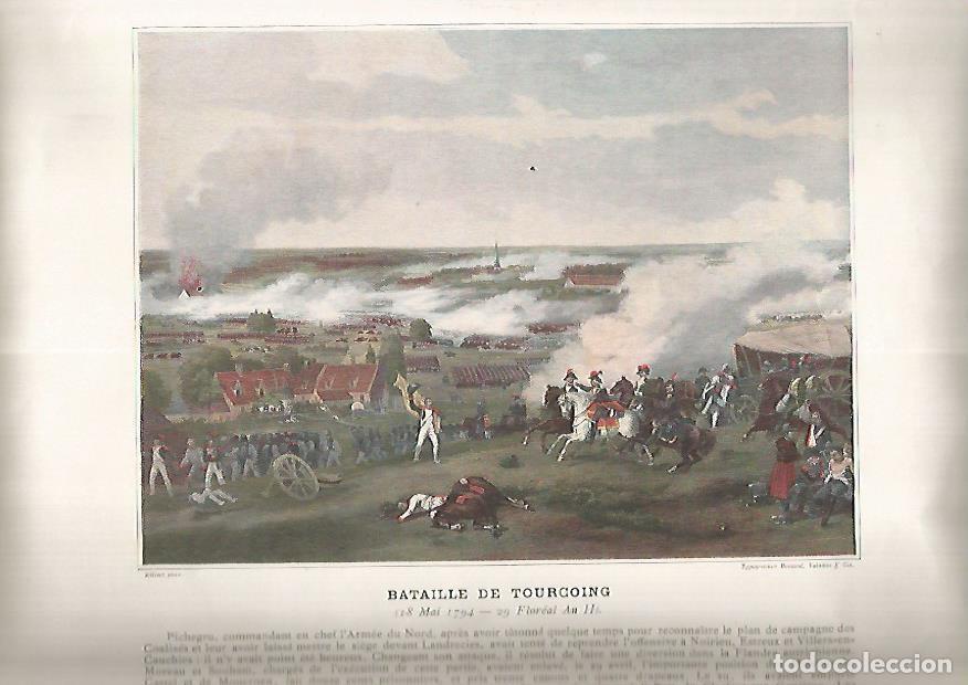 Cartes Postales: LAMINA 13177: Bataille de Tourcoing - Varios