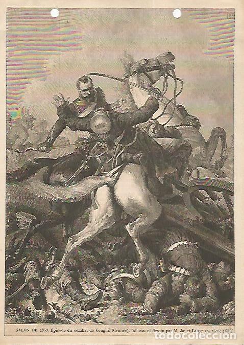Postkarten: LAMINA 13166: Batalla de Konghil, pr M. Janet-Lange - Varios