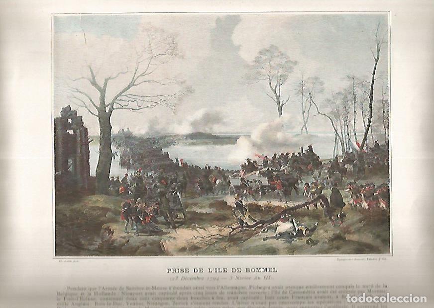 Postkarten: LAMINA 13183: Prise de l'Ile de Bommel - Varios