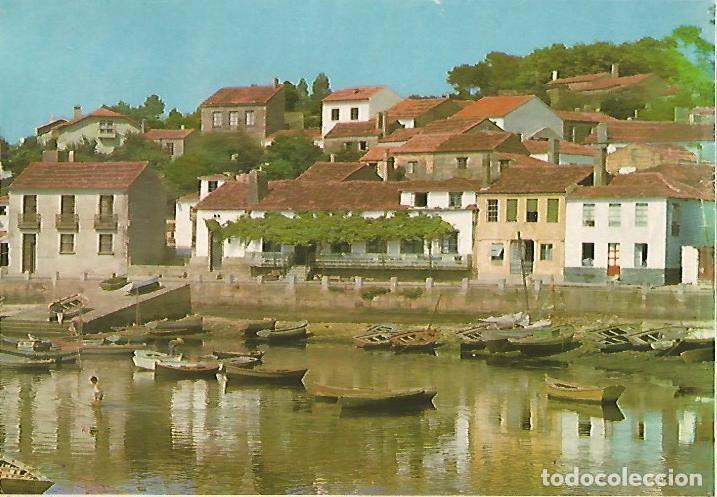 Postais: LAMINA 13126: Pueblo con puerto y barcas - Varios
