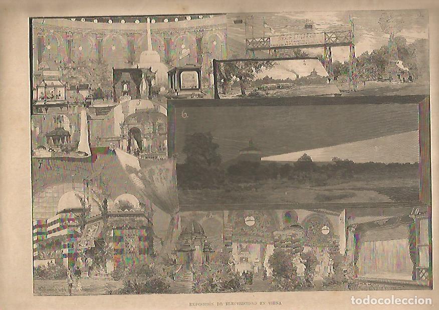 Postales: LAMINA 13212: Exposicion de Electricidad en Viena - Varios