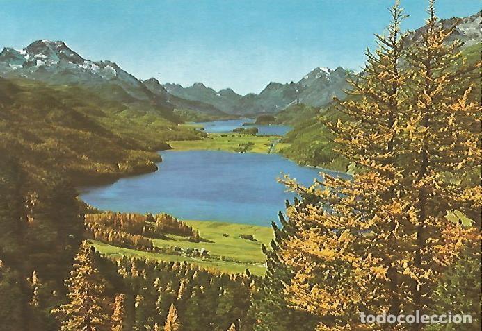 Postais: LAMINA 13116: Lago entre monta&ntilde;as - Varios