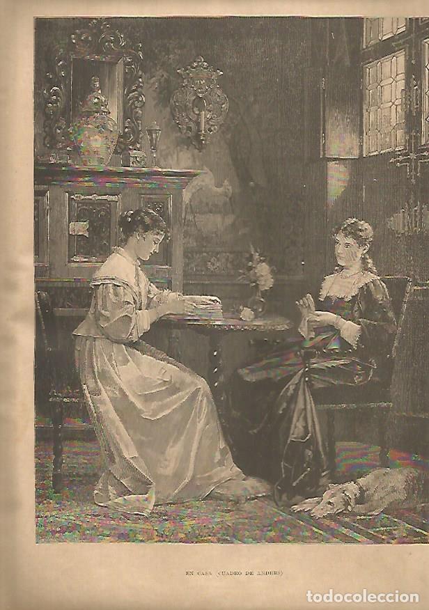 Postais: LAMINA 13322: En casa, por Anders - Varios