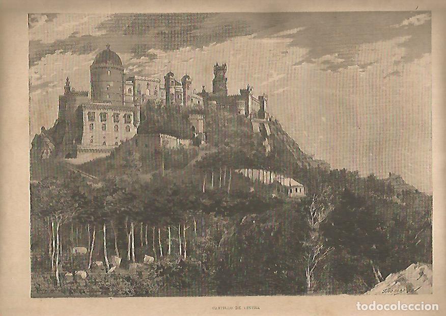 Cartoline: LAMINA 13275: Castillo de Sintra, Portugal - Varios