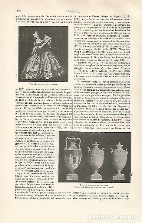 Postais: LAMINA ESPASA 32509: Figurilla de porcelana - Varios