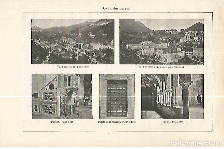 Postcards: LAMINA ESPASA 32463: Cava dei Tirreni - Varios