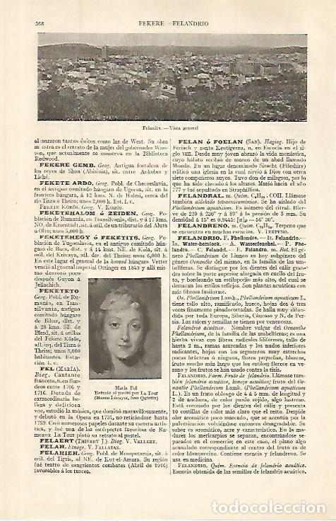 Postkarten: LAMINA ESPASA 32632: Vista de Felanitx, Baleares - Varios