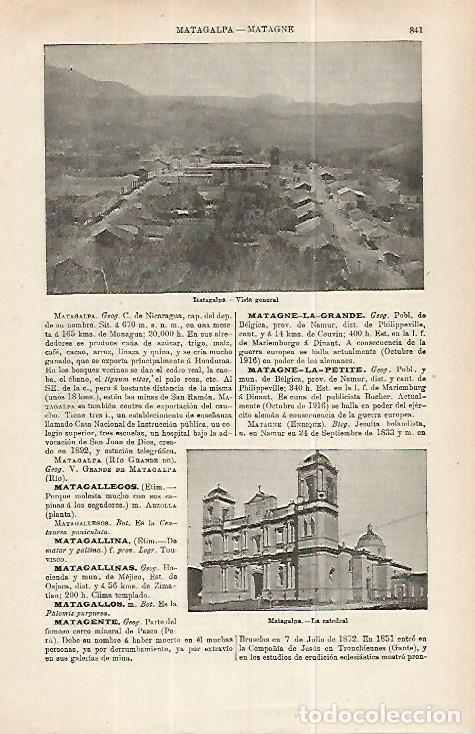 Cartoline: LAMINA ESPASA 32274: Vista general de Matagalpa, Nicaragua - Varios