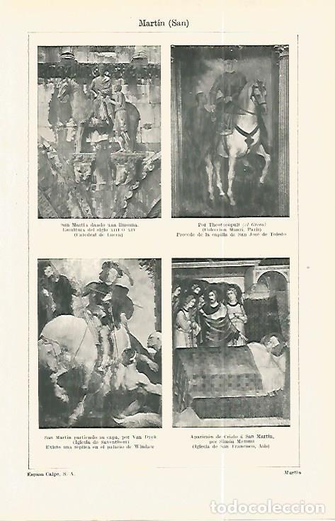 Postales: LAMINA ESPASA 32220: San Martin - Varios