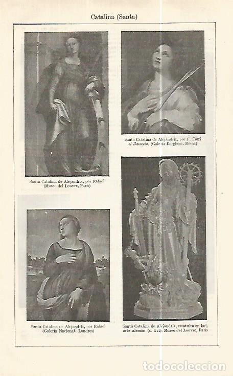 Postales: LAMINA ESPASA 32400: Santa Catalina - Varios