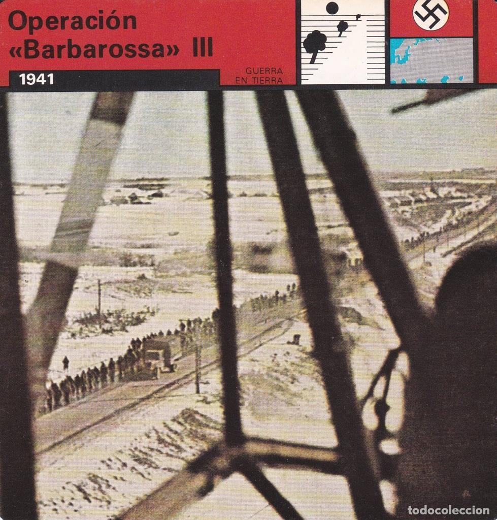 Postkarten: FICHA GUERRA EN TIERRA: OPERACI&Oacute;N BARBAROSSA&rdquo; III. 1941&rdquo; - NULL