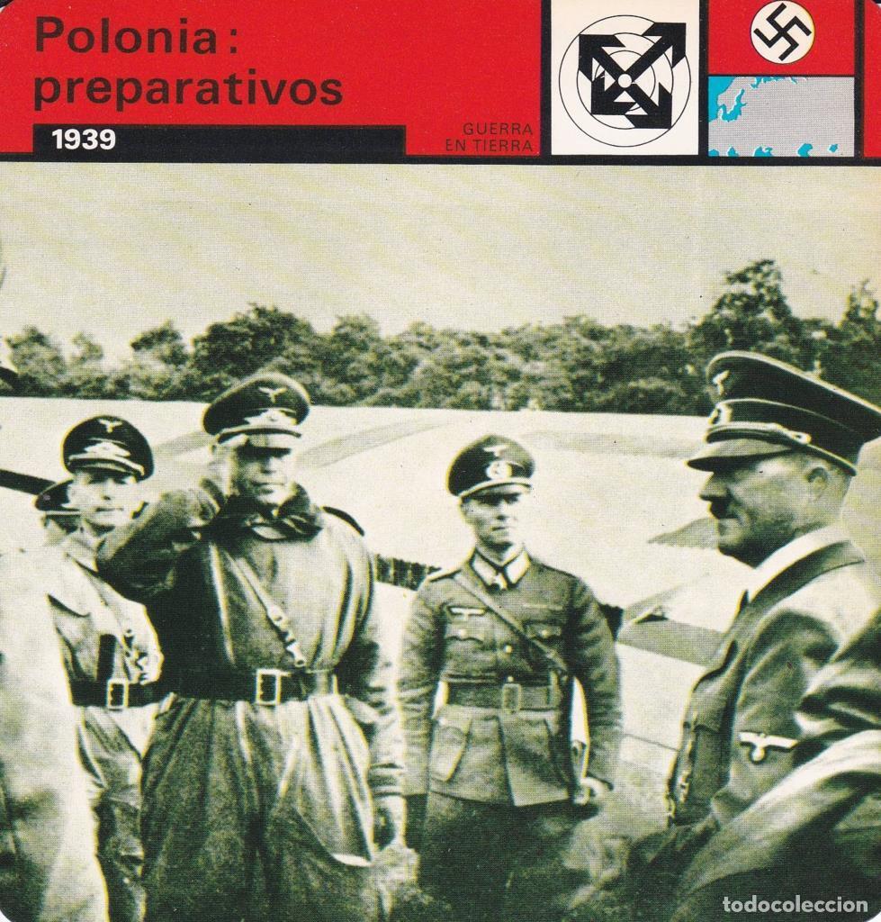 Postcards: FICHA GUERRA EN TIERRA: POLONIA: PREPARATIVOS. 1939 - NULL