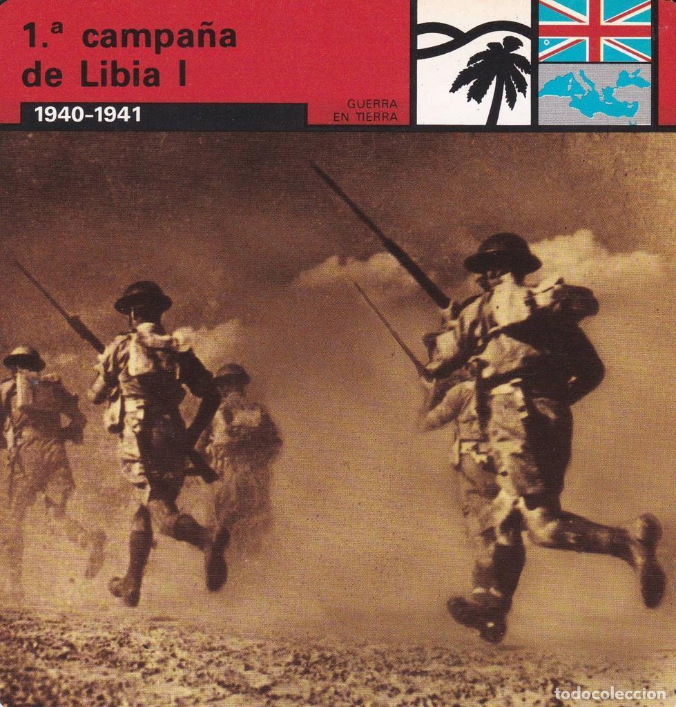 Postkarten: FICHA GUERRA EN TIERRA: 1 CAMPA&Ntilde;A DE LIBIA I. 1940-1941 - NULL