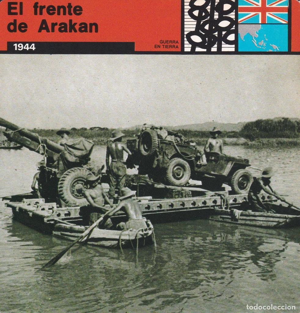 Postkarten: FICHA GUERRA EN TIERRA: EL FRENTE DE ARAKAN. 1944 - NULL