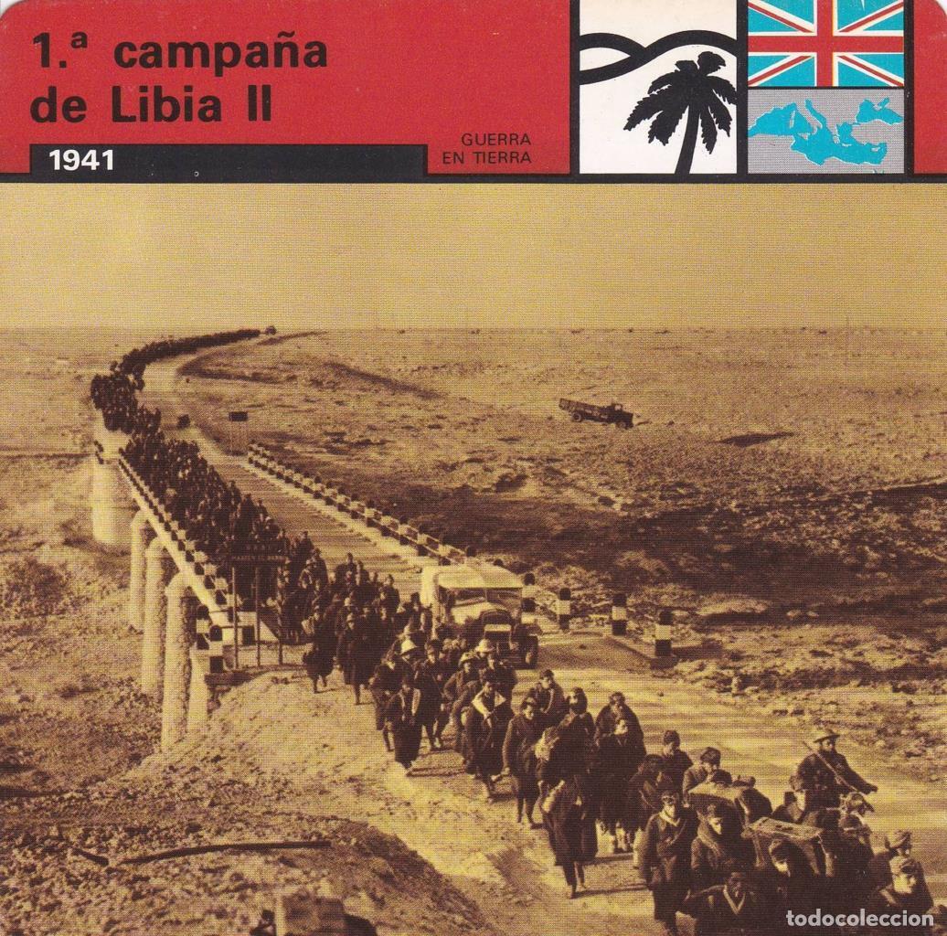 Postkarten: FICHA GUERRA EN TIERRA: 1 CAMPA&Ntilde;A DE LIBIA II. 1941 - NULL
