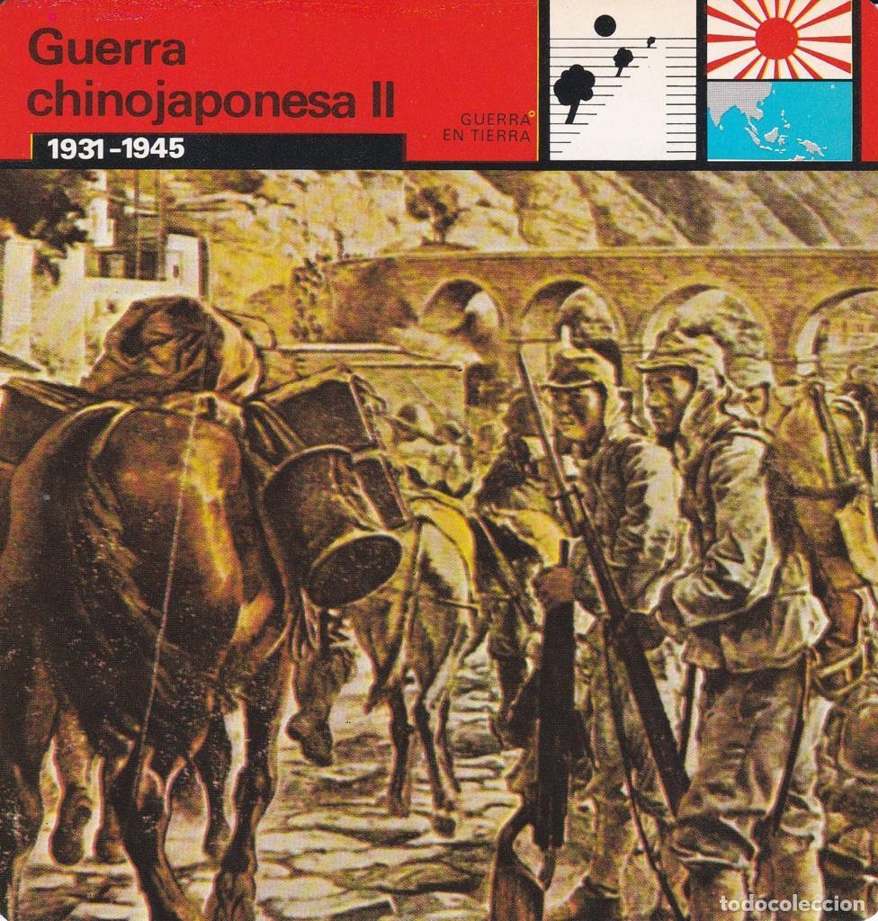 Postcards: FICHA GUERRA EN TIERRA: GUERRA CHINOJAPONESA II. 1931-1945 - NULL