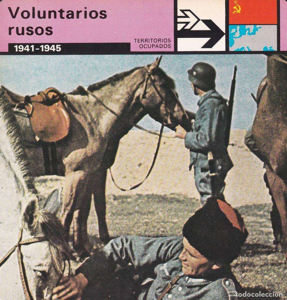 Postcards: FICHA TERRITORIOS OCUPADOS: VOLUNTARIOS RUSOS. 1941-1945 - NULL