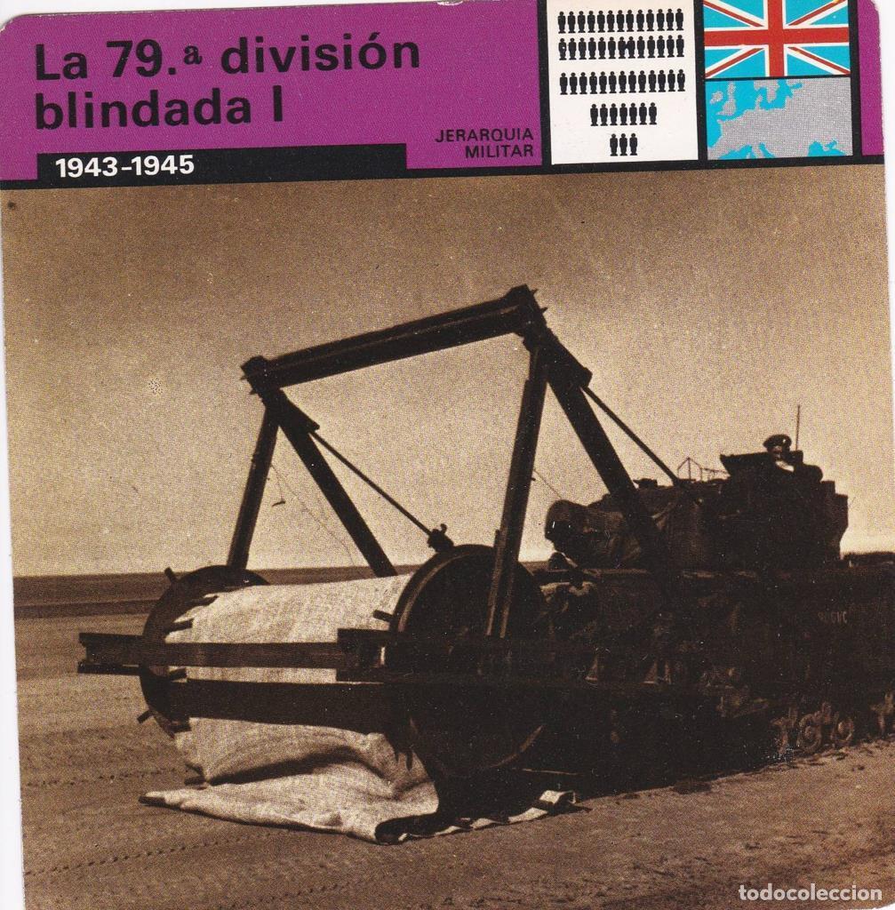 Cartes Postales: FICHA JERARQUIA MILITAR: LA 79 DIVISION BLINDADA I. 1943-1945 - NULL