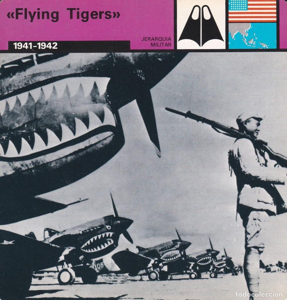 Cartes Postales: FICHA JERARQUIA MILITAR: FLYING TIGERS&rdquo;. 1941-1942&rdquo; - NULL