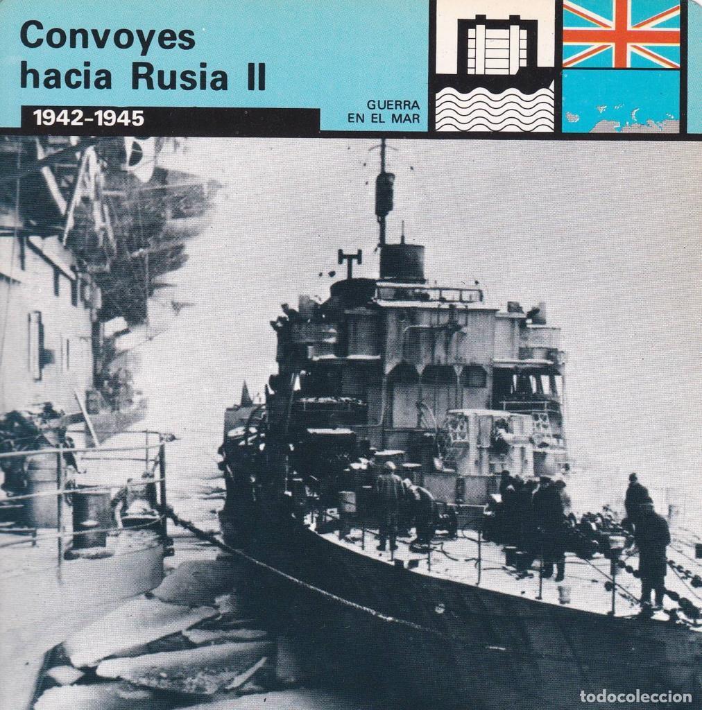 Postkarten: FICHA GUERRA EN EL MAR: CONVOYES HACIA RUSIA II. 1942-1945 - NULL