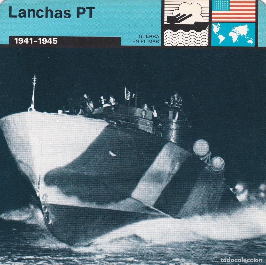 Postkarten: FICHA GUERRA EN EL MAR: LANCHAS PT. 1941-1945 - NULL