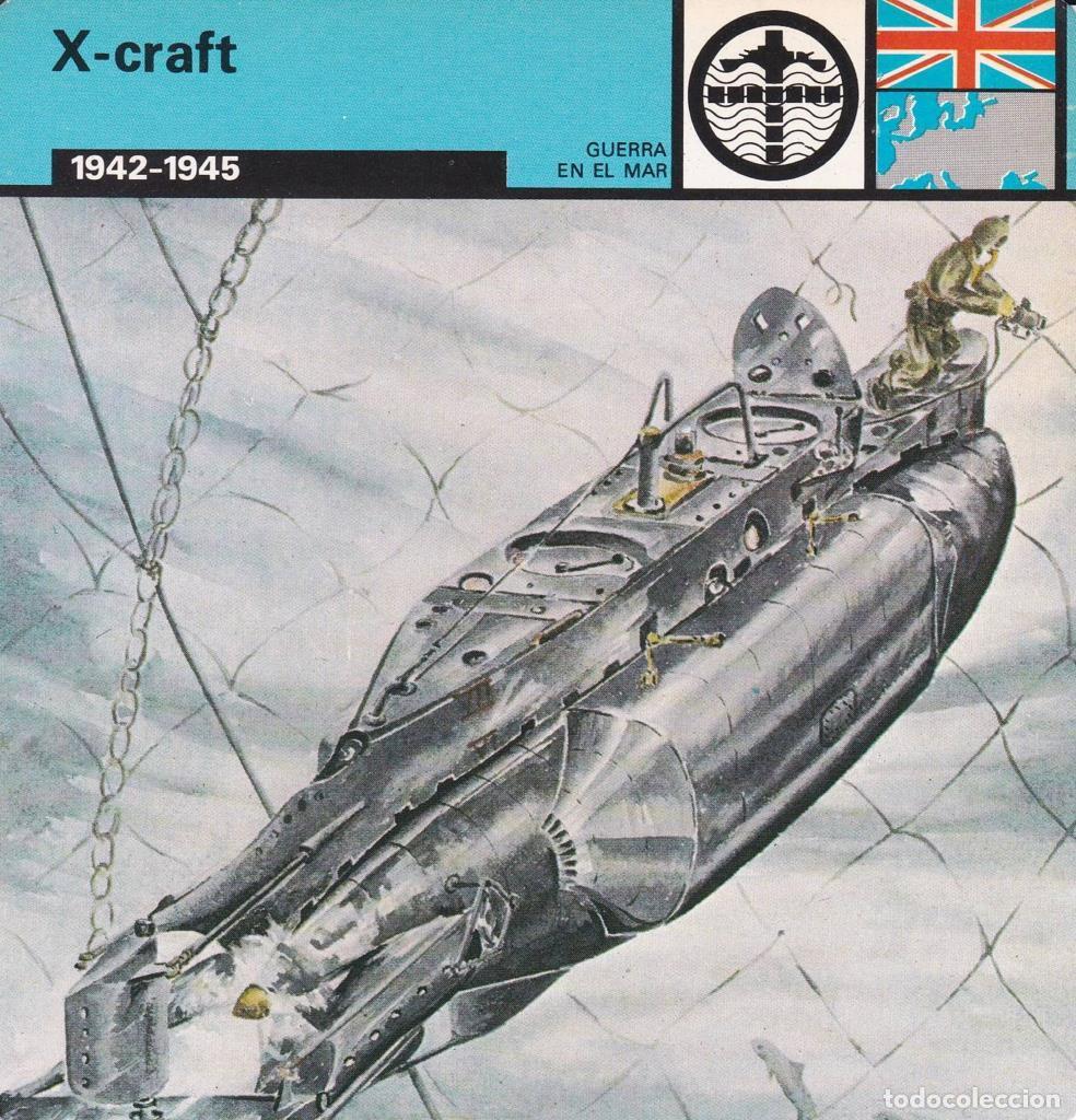 Postkarten: FICHA GUERRA EN EL MAR: X-CRAFT. 1942-1945 - NULL