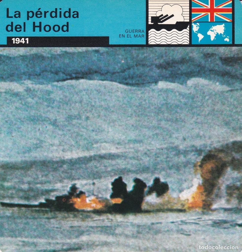 Postkarten: FICHA GUERRA EN EL MAR: LA PERDIDA DEL HOOD. 1941 - NULL