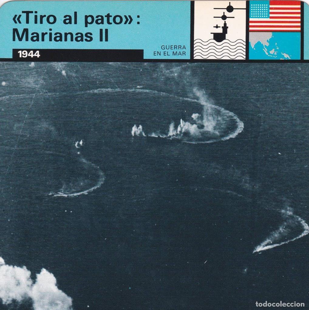 Postkarten: FICHA GUERRA EN EL MAR: TIRO AL PATO&rdquo;: MARIANAS II. 1944&rdquo; - NULL