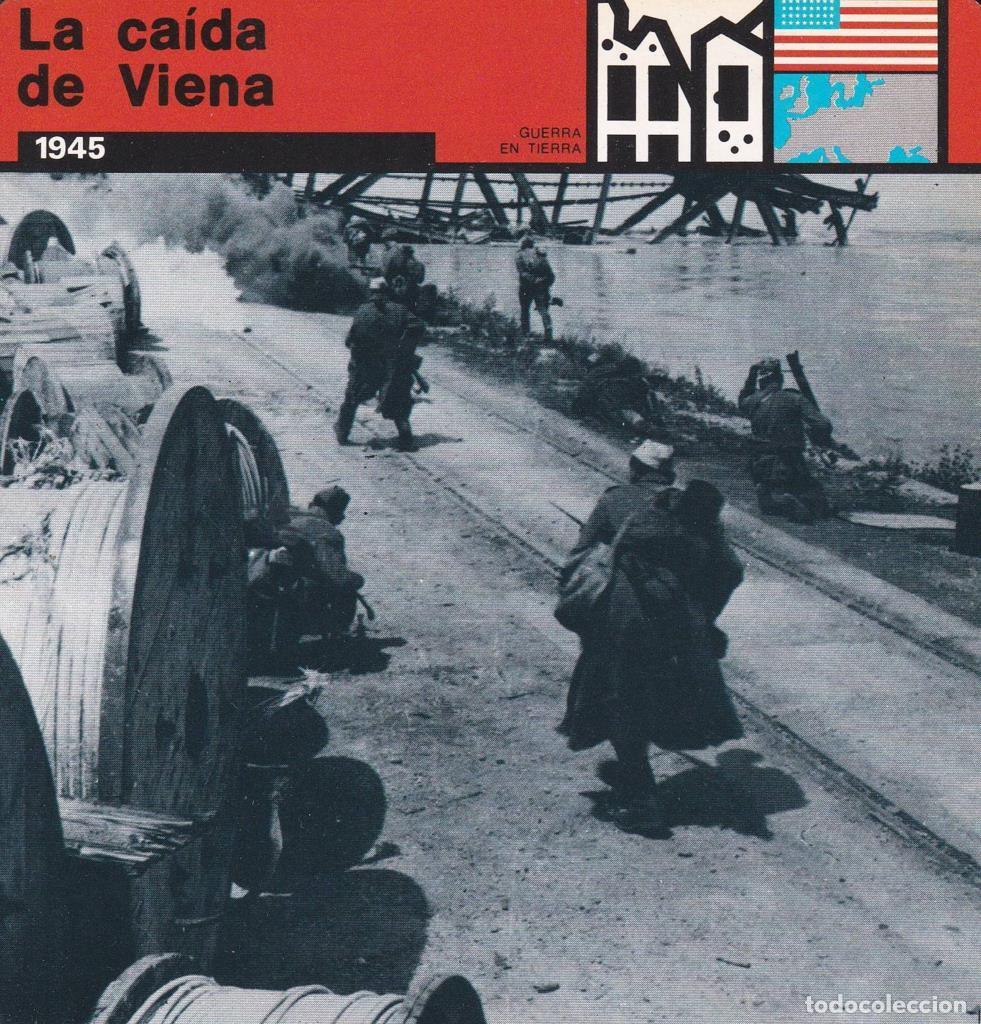 Postcards: FICHA GUERRA EN TIERRA: LA CAIDA DE VIENA. 1945 - NULL