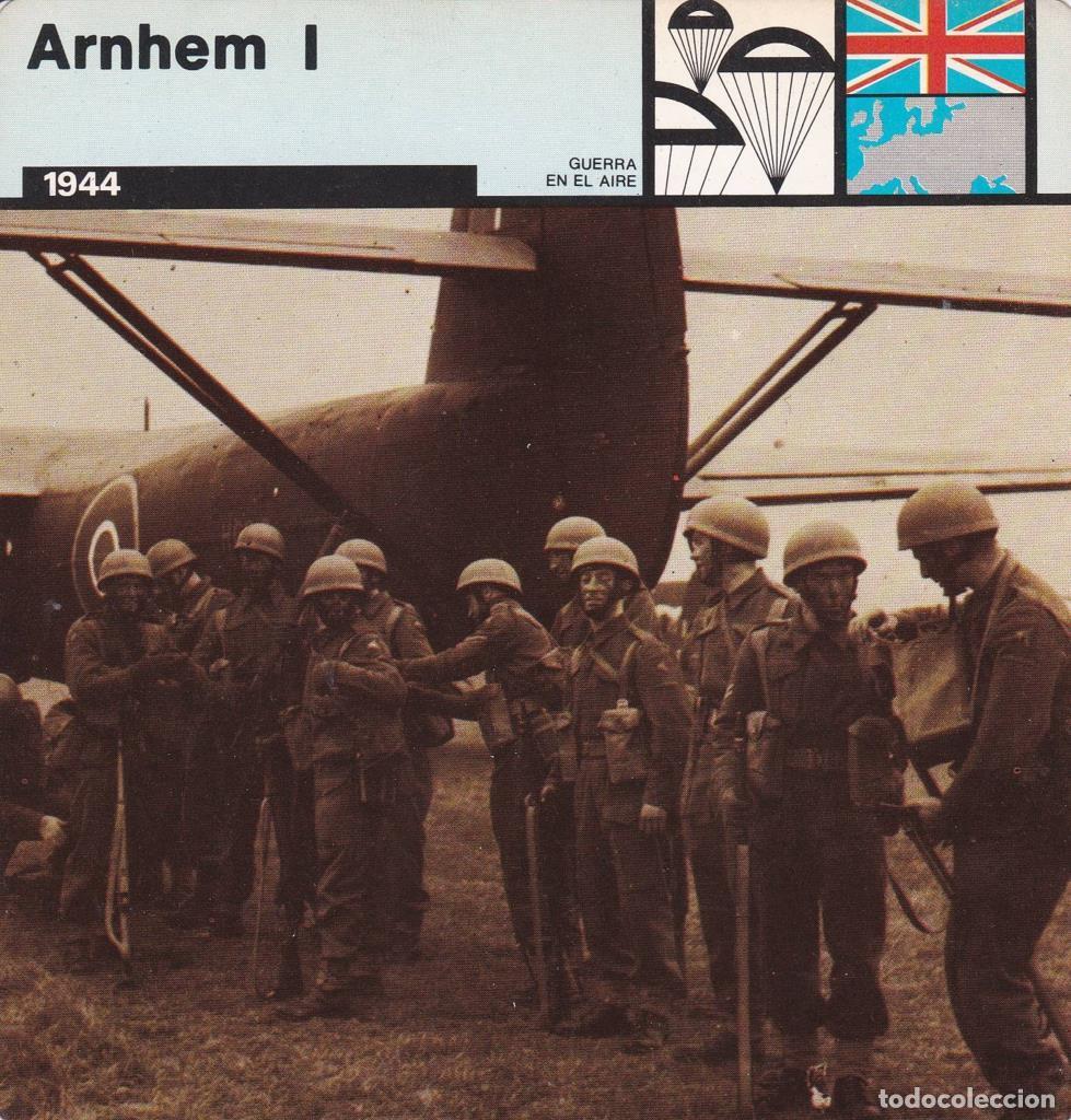 Postkarten: FICHA GUERRA EN EL AIRE: ARNHEM I. 1944 - NULL
