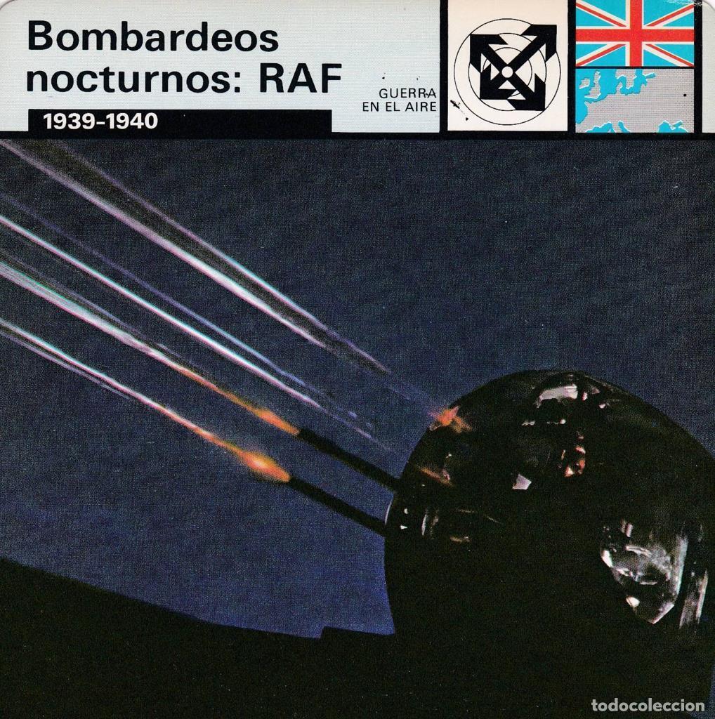 Postkarten: FICHA GUERRA EN EL AIRE: BOMBARDEOS NOCTURNOS: RAF. 1939-1940 - NULL
