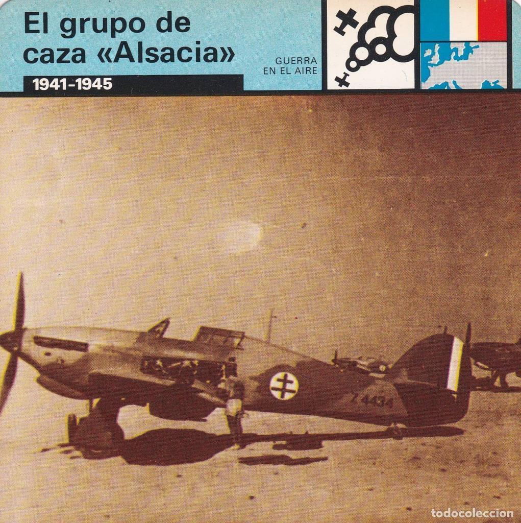 Postkarten: FICHA GUERRA EN EL AIRE: EL GRUPO DE CAZA ALSACIA&rdquo;. 1941-1945&rdquo; - NULL