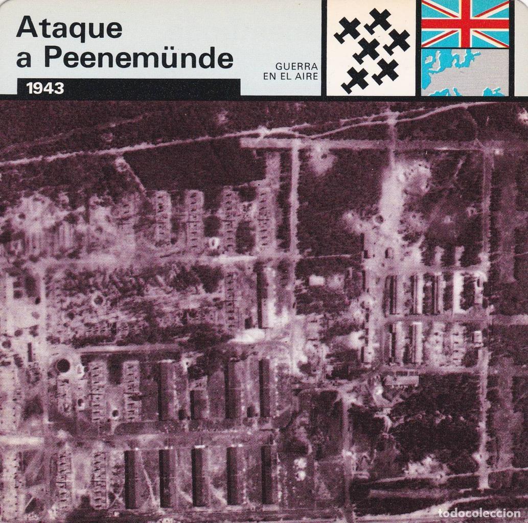 Postkarten: FICHA GUERRA EN EL AIRE: ATAQUE A PEENEM&Uuml;NDE. 1943 - NULL