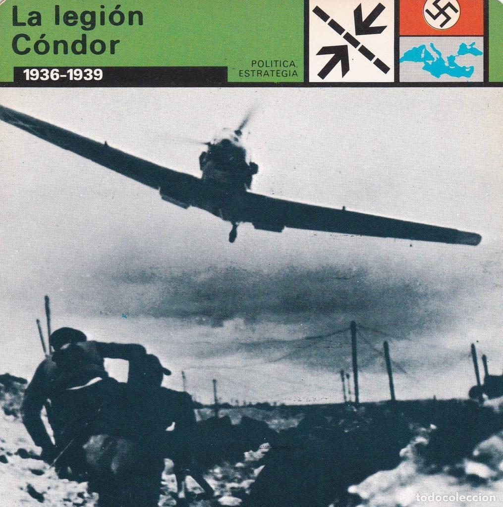 Postales: FICHA POLITICA, ESTRATEGIA: LA LEGION CONDOR. 1936-1939 - NULL