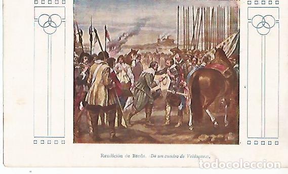 Postkarten: LAMINA 13803: Rendicion de Breda, por Velazquez - Alfredo Opisso