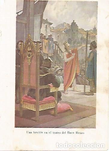 Postales: LAMINA 13797: Funcion en en Teatro del Buen Retiro - Alfredo Opisso
