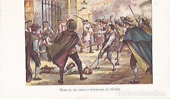 Postcards: LAMINA 13813: Motin de las capas y sombreros de Madrid - Alfredo Opisso