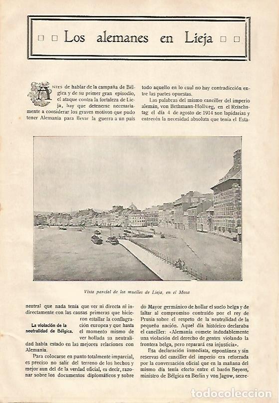 Postcards: LAMINA 13578: Vista parcial de los muelles de Lieja - E. Diaz-Retg