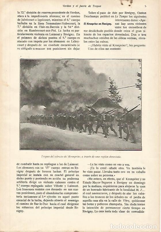 Postcards: LAMINA 13735: Tropas del ejercito del Kronprinz - E. Diaz-Retg