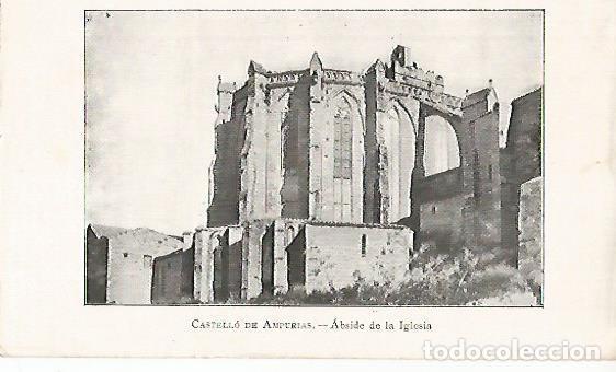 Postcards: LAMINA 13837: Abside la iglesia de Castello d'Empuries - Alfredo Opisso
