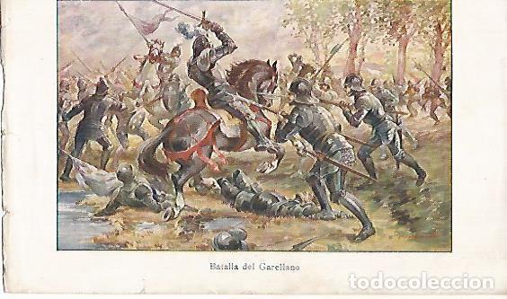 Postcards: LAMINA 13826: Batall del Garellano - Alfredo Opisso