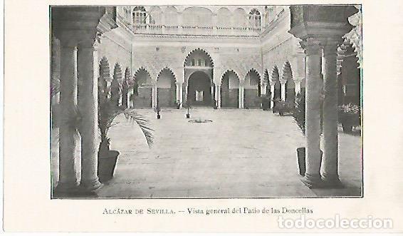 Postcards: LAMINA 13834: Patio de las Doncellas del Alcazar de Sevilla - Alfredo Opisso