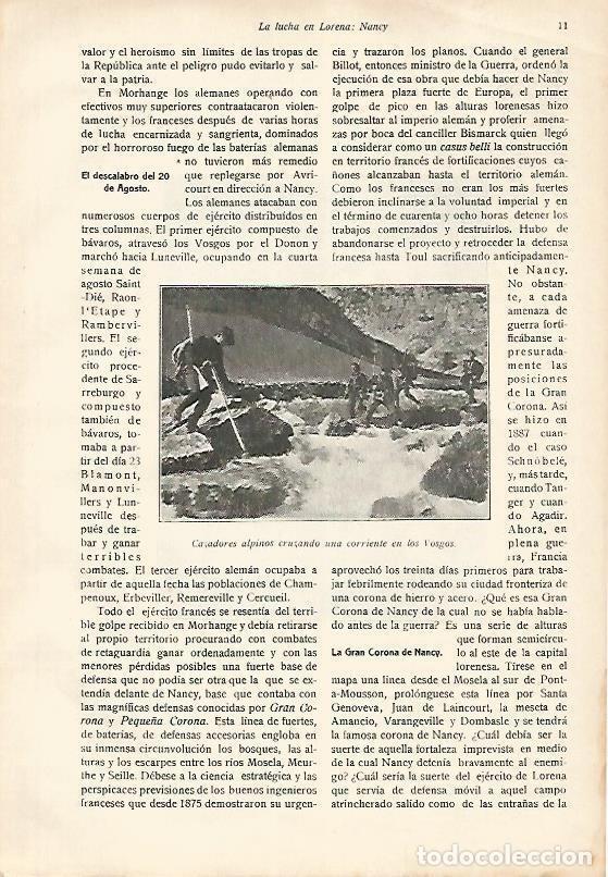 Postcards: LAMINA 13626: Cazadores alpinos en los Vosgos - E. Diaz-Retg
