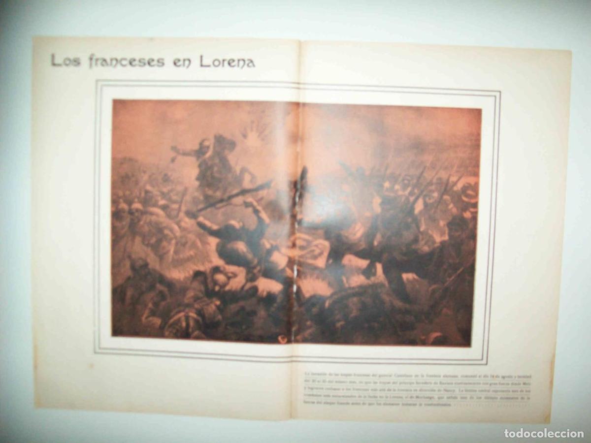 Postcards: LAMINA 13621: Los franceses en Lorena - E. Diaz-Retg